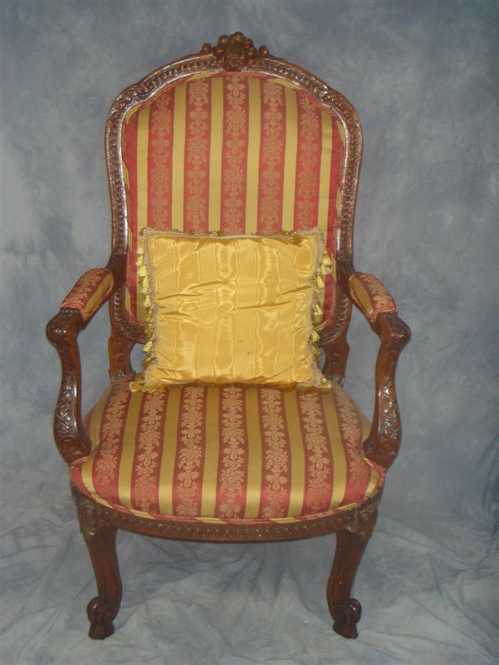 French style arm chair   Estimate