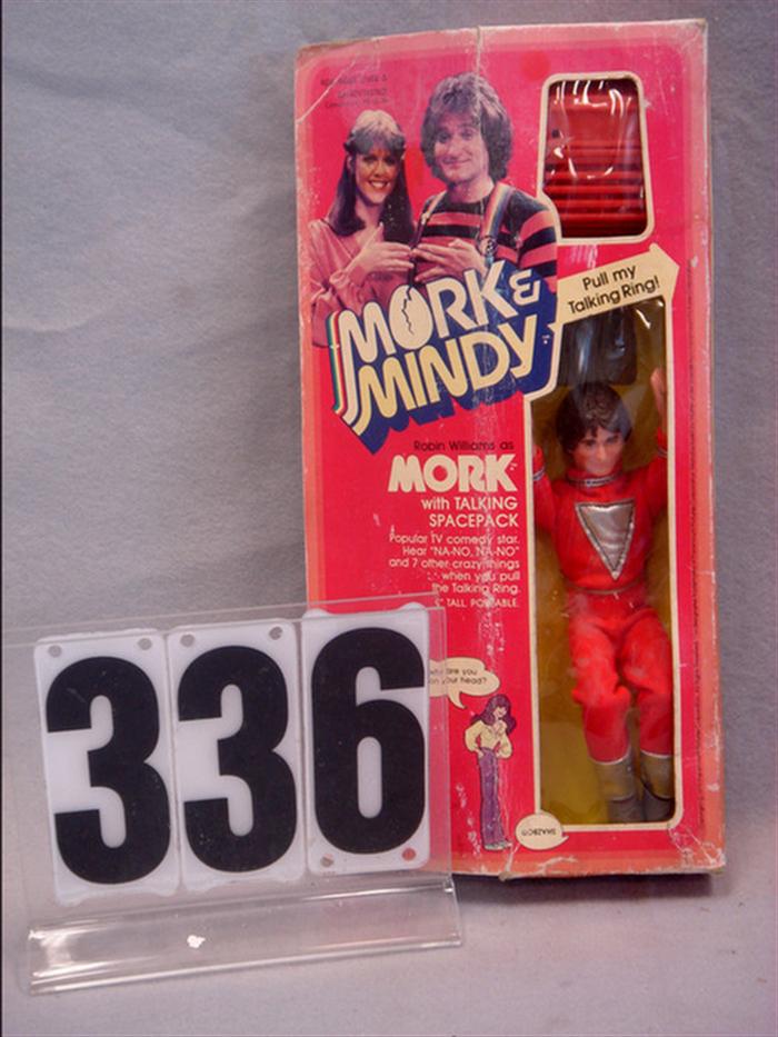 1979 Mattel Mork Doll, talks, mint