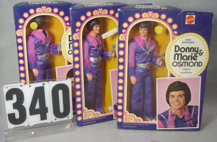 Lot of 3 1976 Mattel Donny Osmond