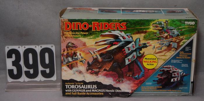 1987 Tyco Dino-riders Torosaurus
