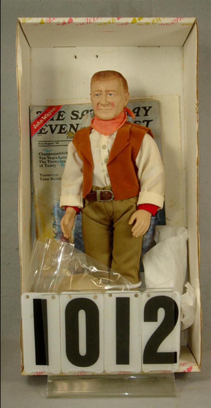 Effanbee John Wayne Doll, 15 inches