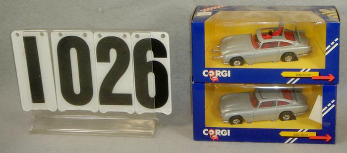 Lot of 2 Corgi Aston Martin cars