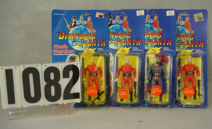 Lot of 4 defenders of the Earth 3d132
