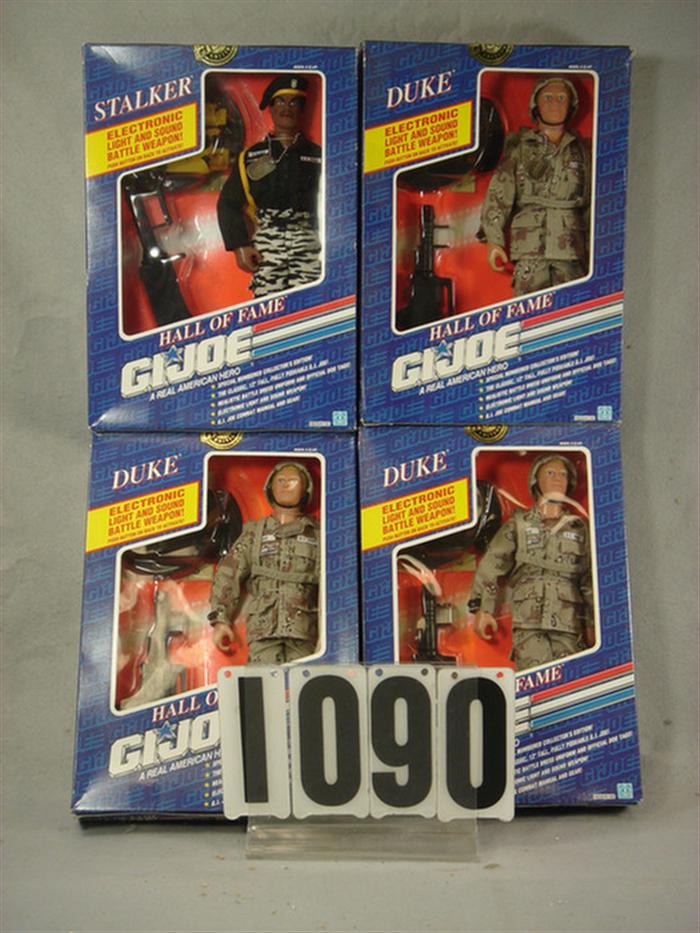 Lot of 4 GI Joe Action Figures, all