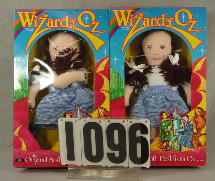 Lot of 2 cloth Wizard of Oz Dorothy