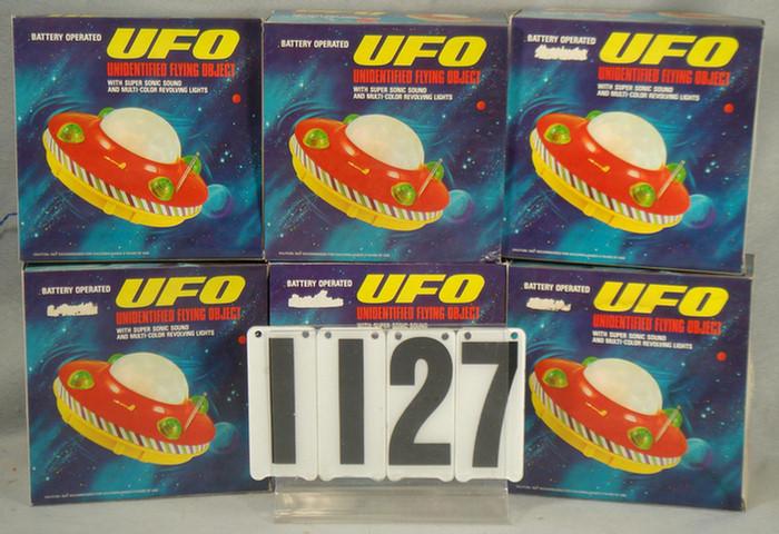 Lot of 6 battery operated UFO s 3d15d