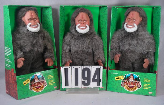 Lot of 3 Harry and the Henderson 3d194