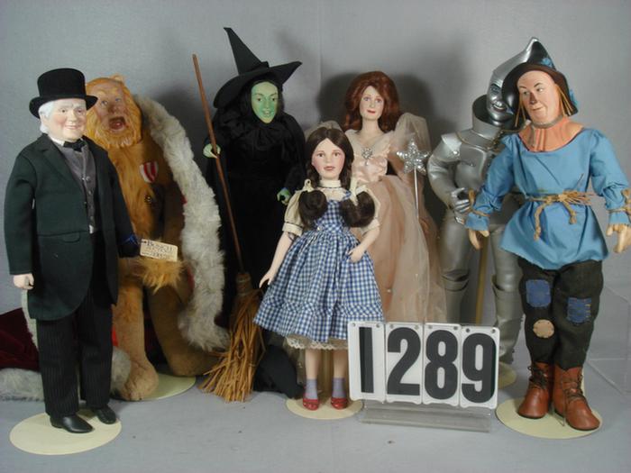 Lot of 7 Wizard of Oz related Franklin