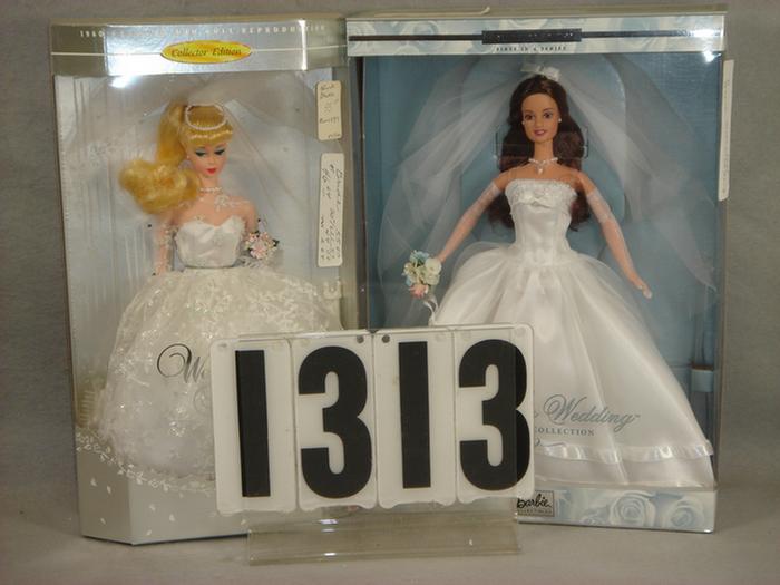 Lot of 2 Collector Edition Barbie's,