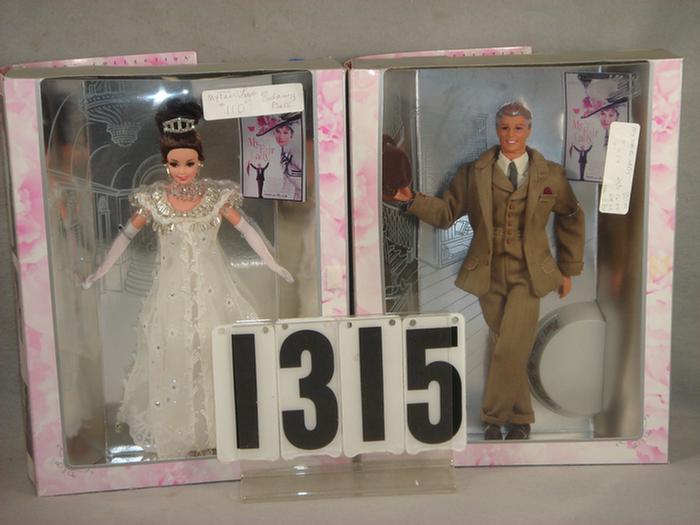 Lot of 2 Hollywood Collection Barbies  3d1fc