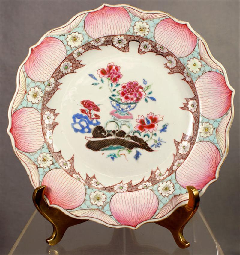 Chinese Export porcelain lotus 3d649