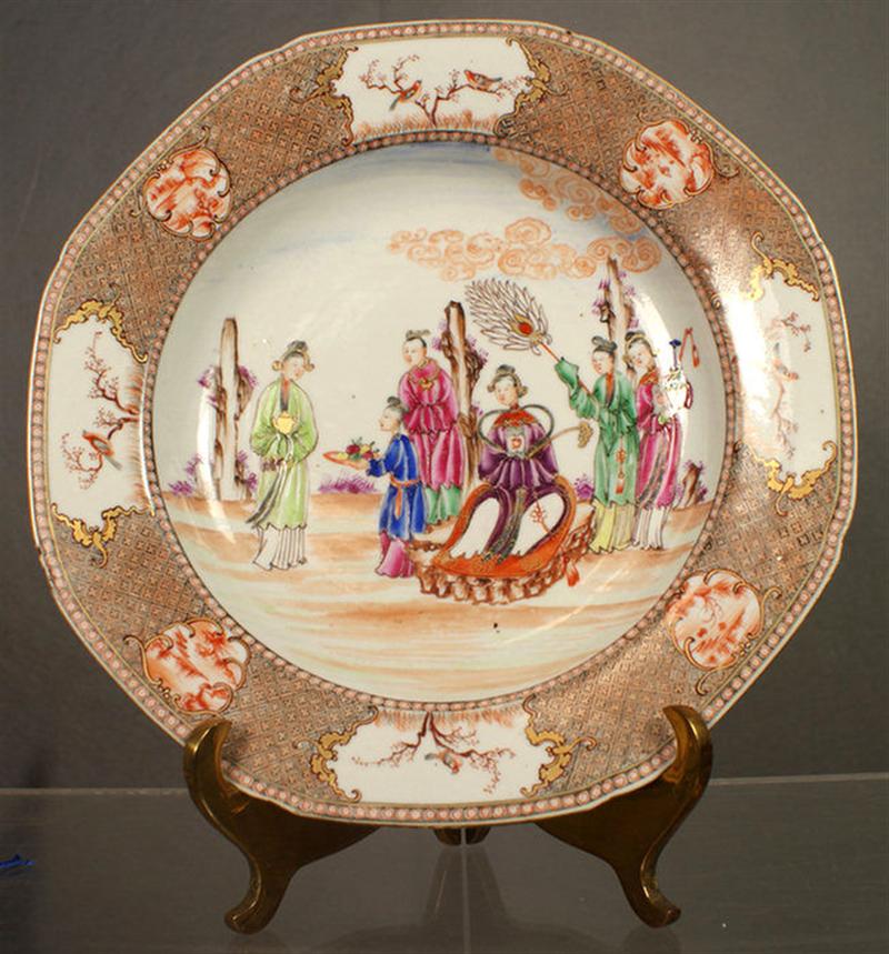 Chinese Export porcelain soup bowl