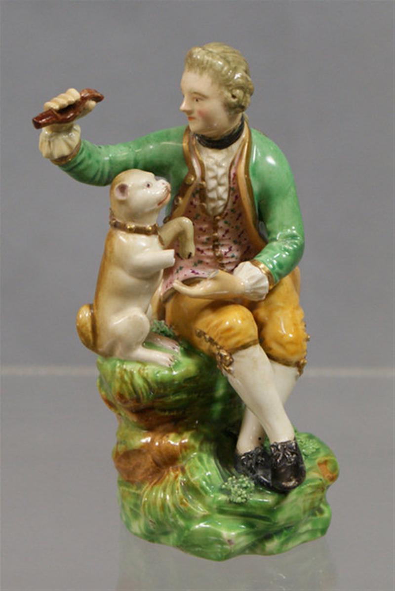 English porcelain figurine of a