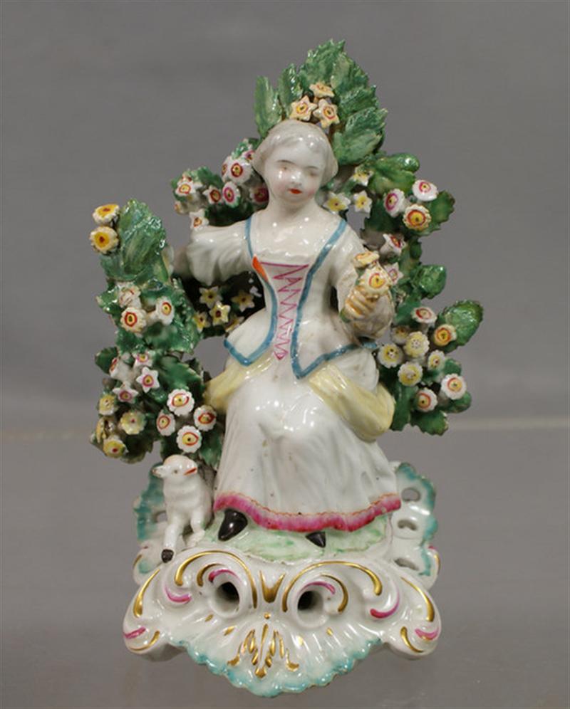 English porcelain bocage figurine 3d841