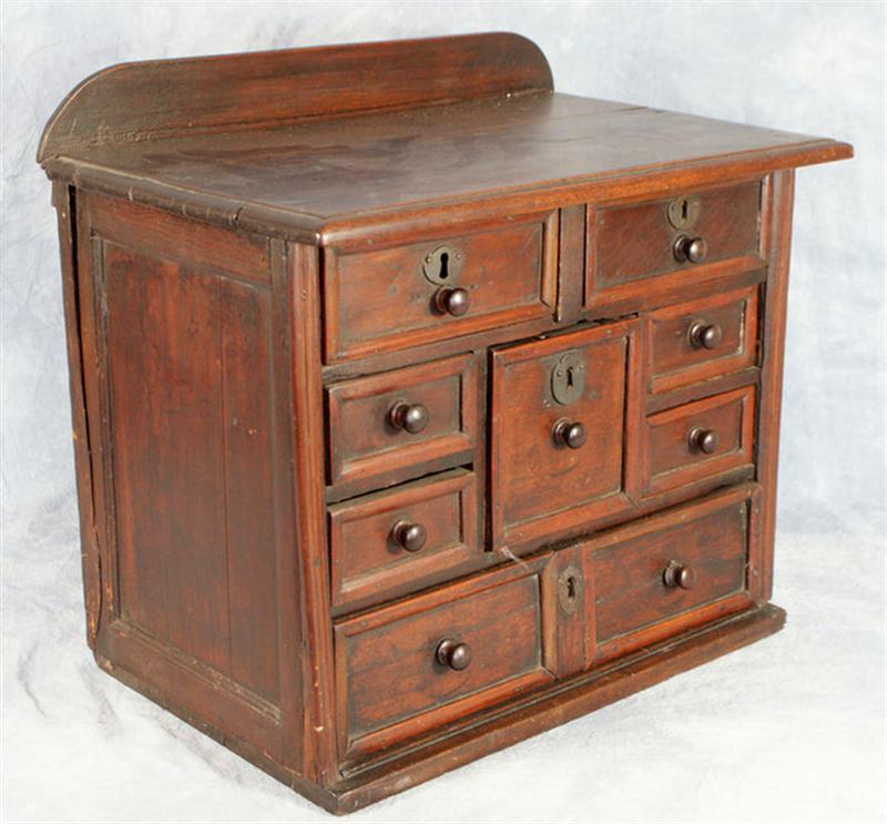 18th 19th c 8 drawer Chinese teakwood 3d84c