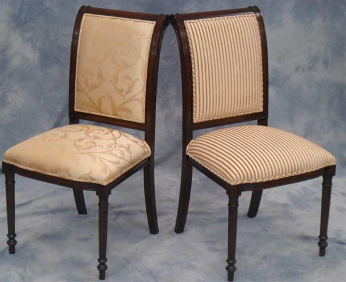 10 Regency style DR chairs with 3d4d5
