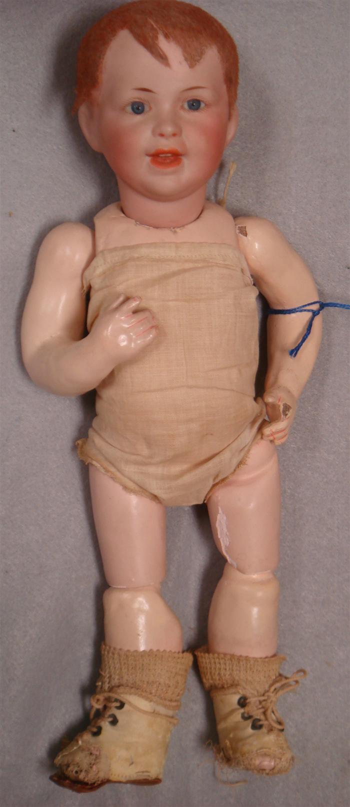 SFBJ 235 bisque boy character doll,