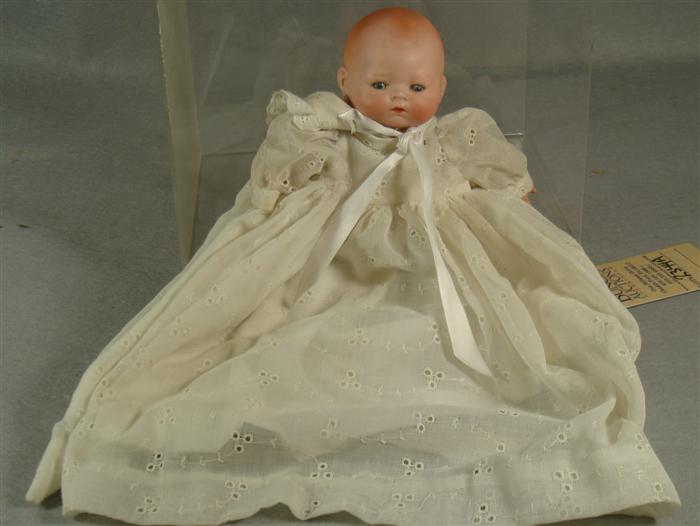 Bisque infant doll marked Century 3d52c