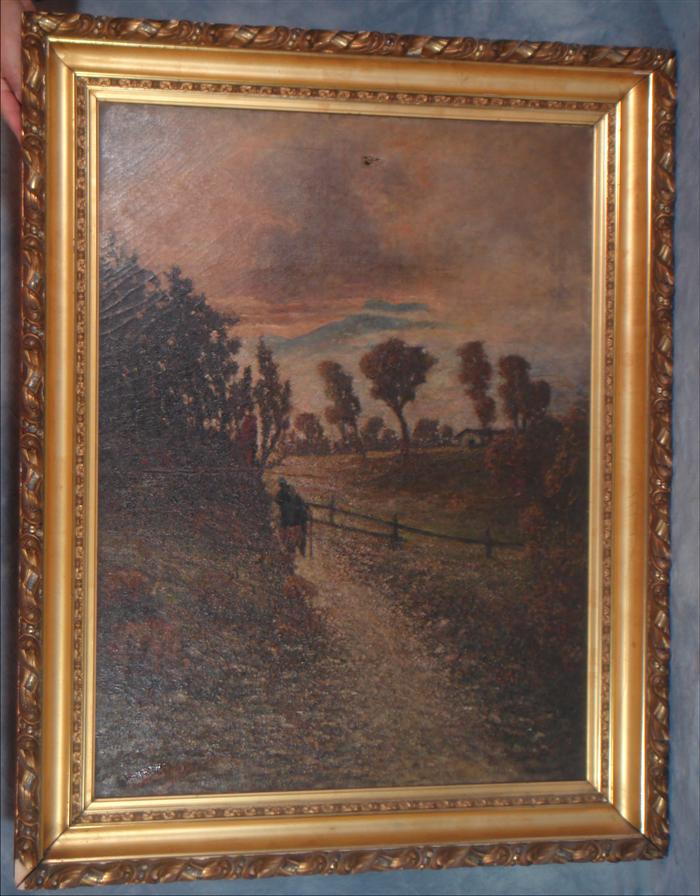 Barbizon School 19th c landscape 3d532