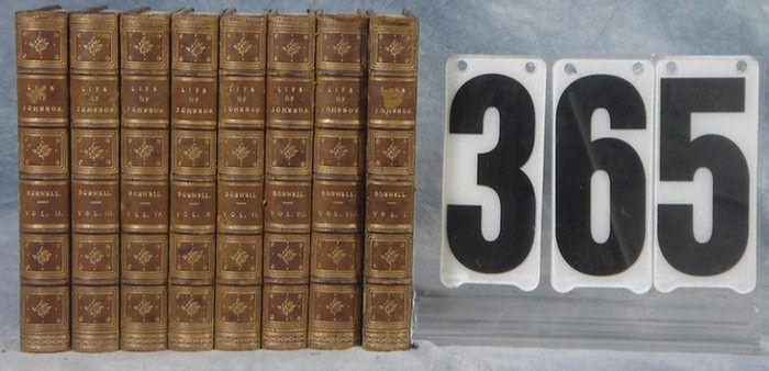 Boswell's Life of Johnson 8 vols,