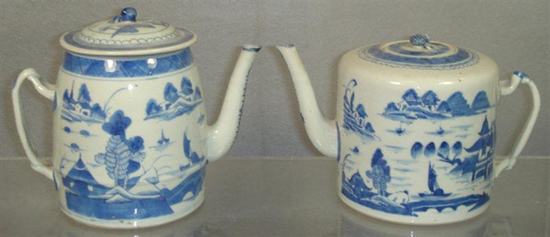 Lot of 2 19th c Chinese porcelain 3d596