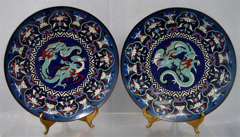 Pair of Meiji Period 19th c Japanese