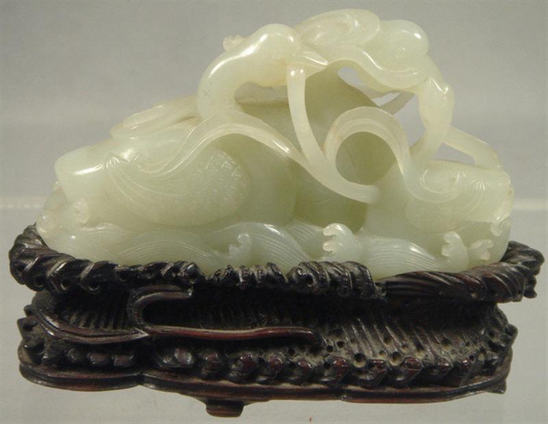 19th/20th c Chinese carved jade