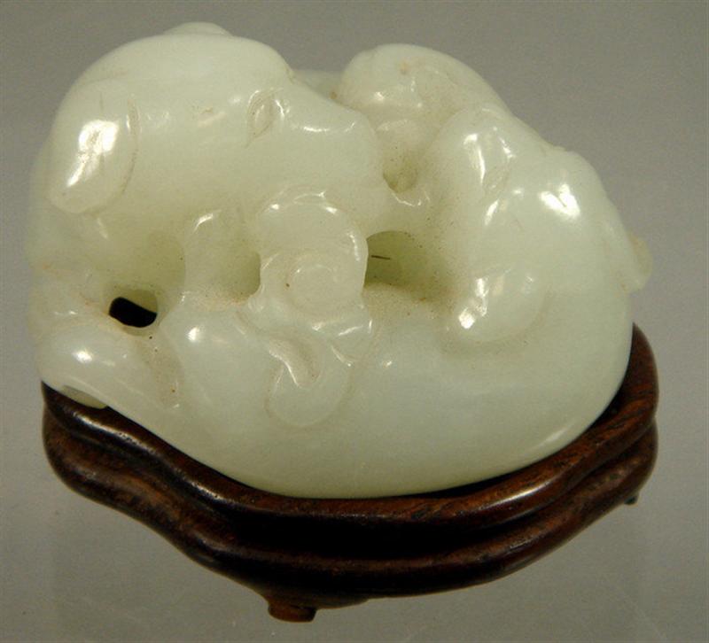 19th/20th c Chinese carved jade