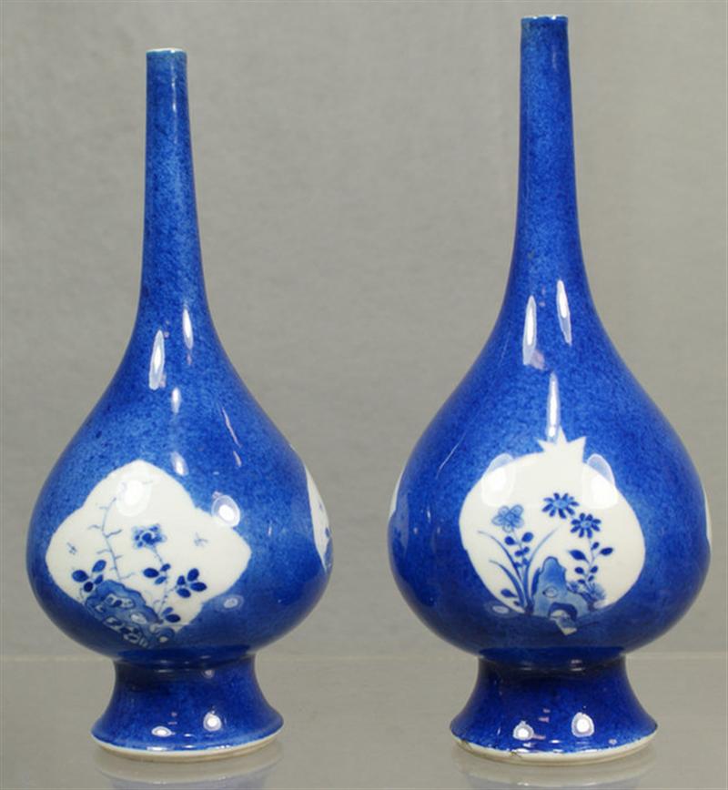 Pair of 18th c Chinese porcelain