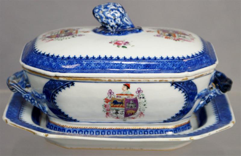 19th c Chinese export Armorial 3d5cb