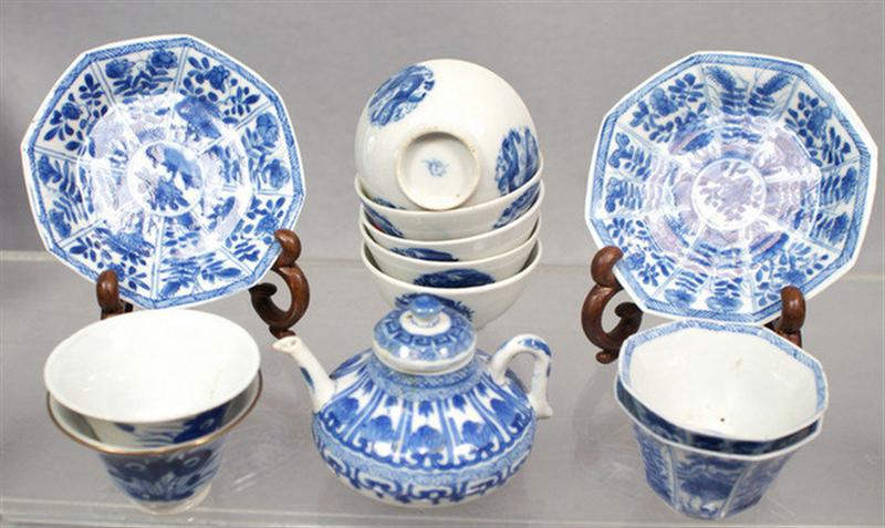 Lot of 12 19th c Chinese porcelain 3d5d5