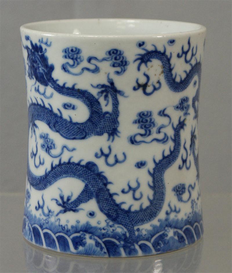 19th c Chinese porcelain brush 3d5df