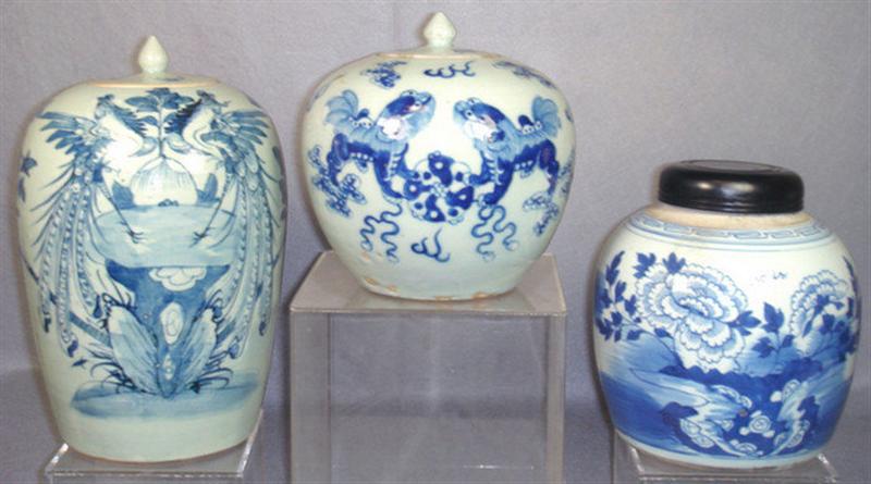 Lot of 3 19th/20th c Chinese porcelain