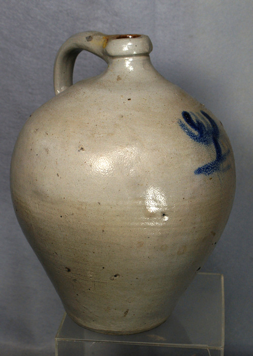 3 gallon stoneware ovoid jug with