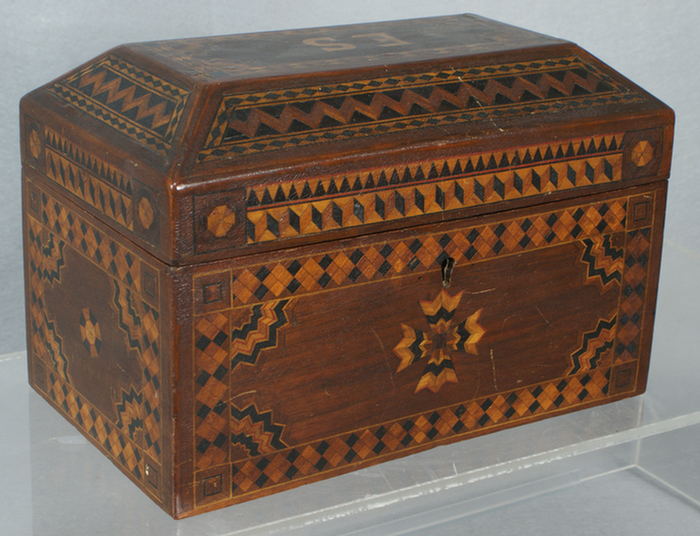 Geometric inlaid box initials 3db18