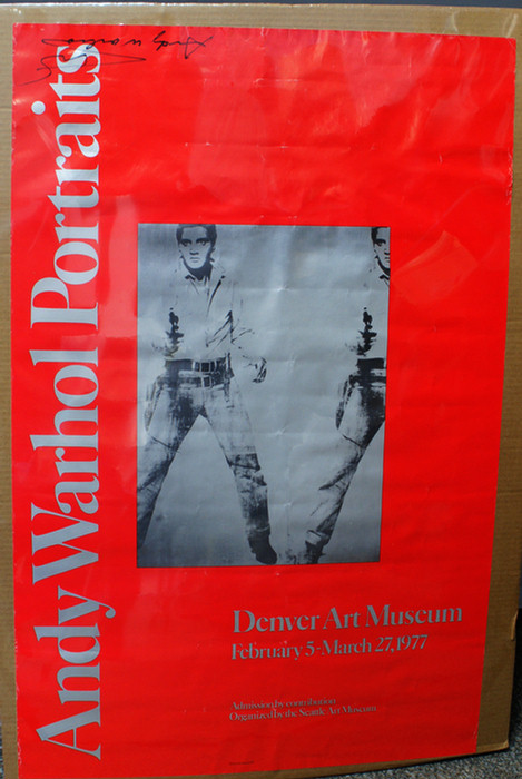 Andy Warhol Double Elvis exhibition