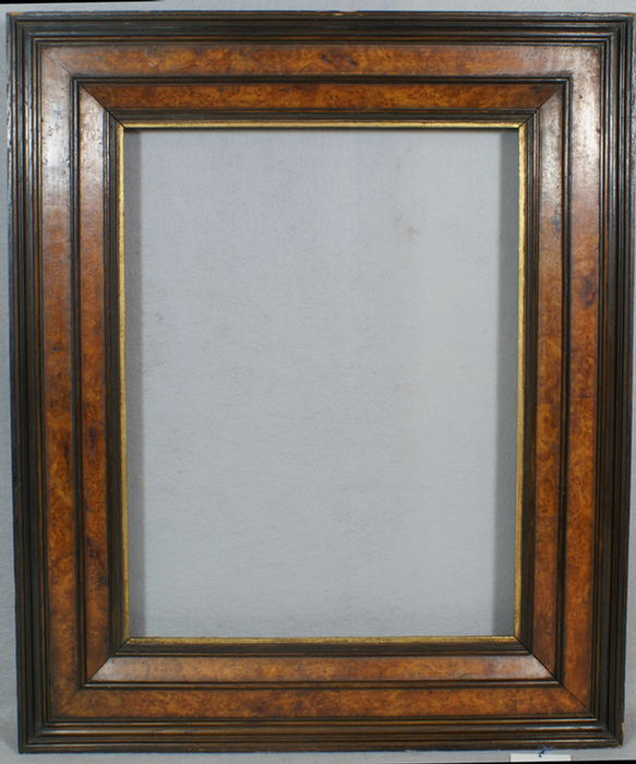 Birdseye maple frame with mirror, 32