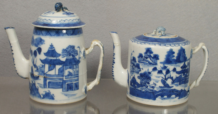 2 Chinese Export porcelain Canton 3db58
