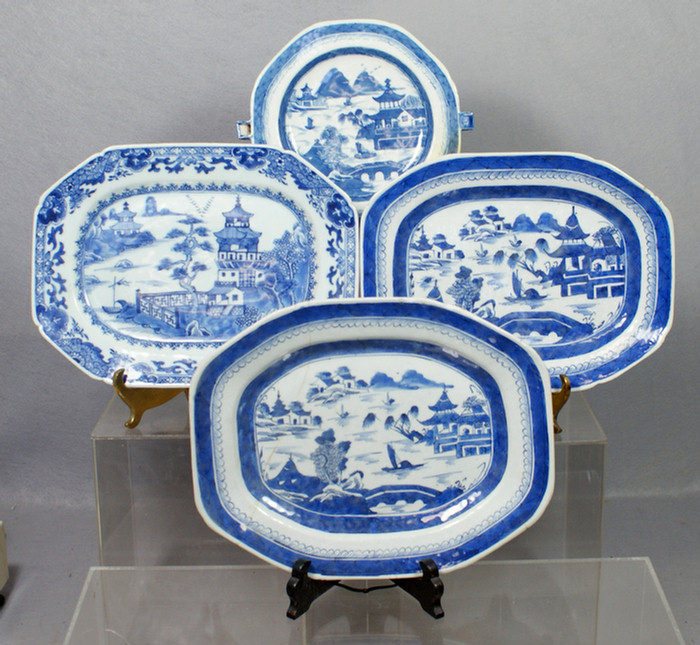 4 Chinese Export porcelain Canton 3db6f