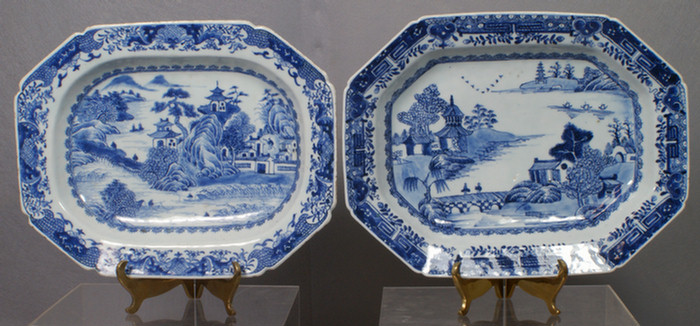 Chinese export porcelain blue and 3dbbf