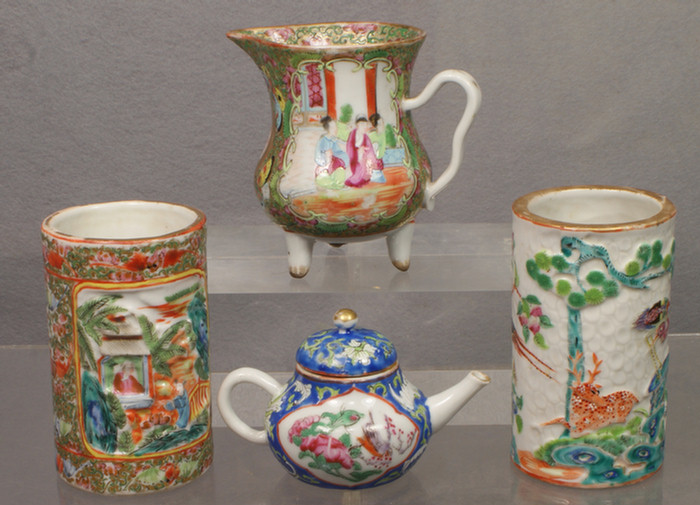 Chinese export porcelain, 4 pcs to include: