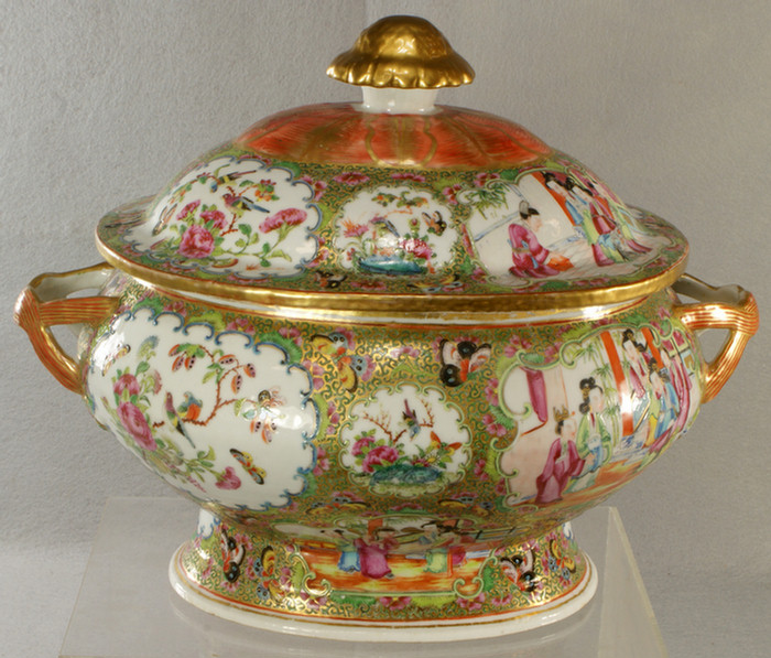Chinese export porcelain lg Rose