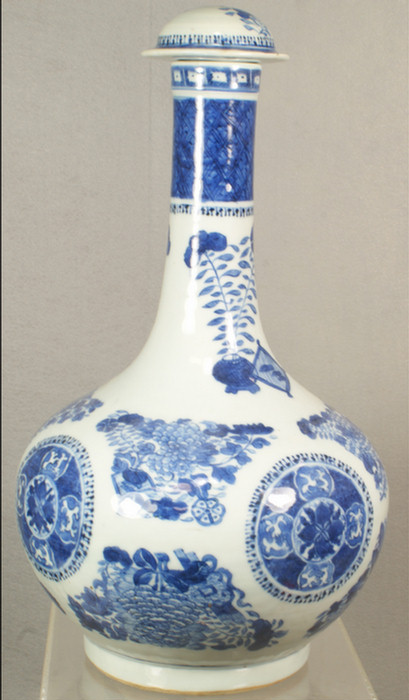 Chinese export porcelain Blue Fitzhugh 3dc19