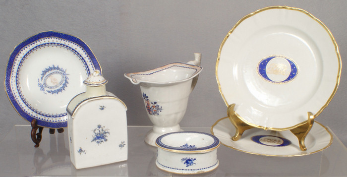 Chinese export porcelain lot of 6 pieces