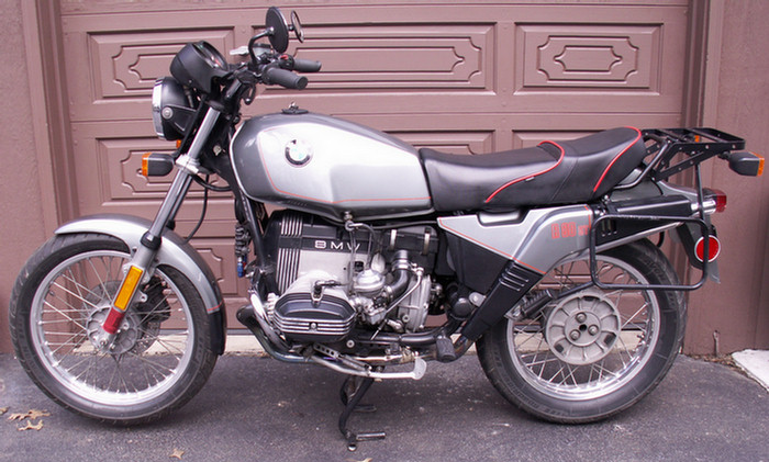 1984 BMW R80 ST Rare hi pipe 3d901