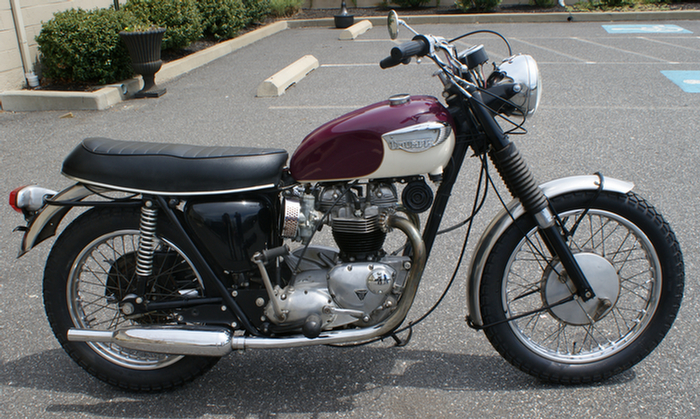 1968 Triumph Bonneville T120 650cc  3d912
