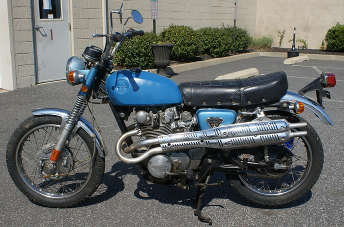 1972 Honda CL 450cc 33,763 miles,