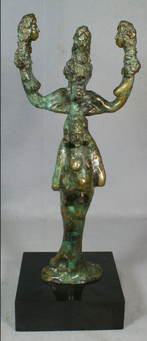 Zak Zaikine, American, b 1941, bronze