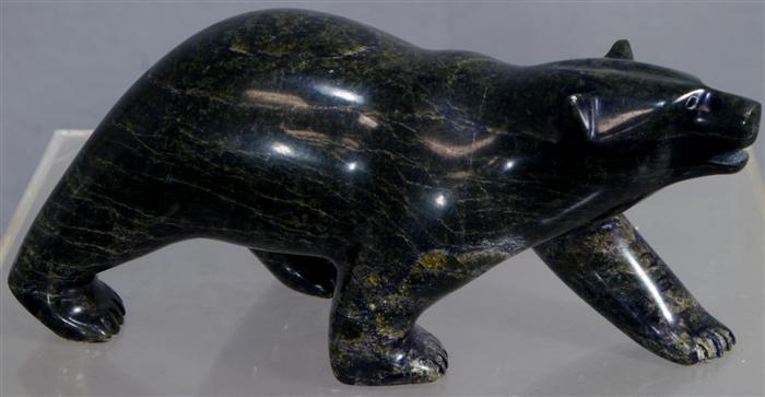 Inuit stone bear, approximately 7 l,