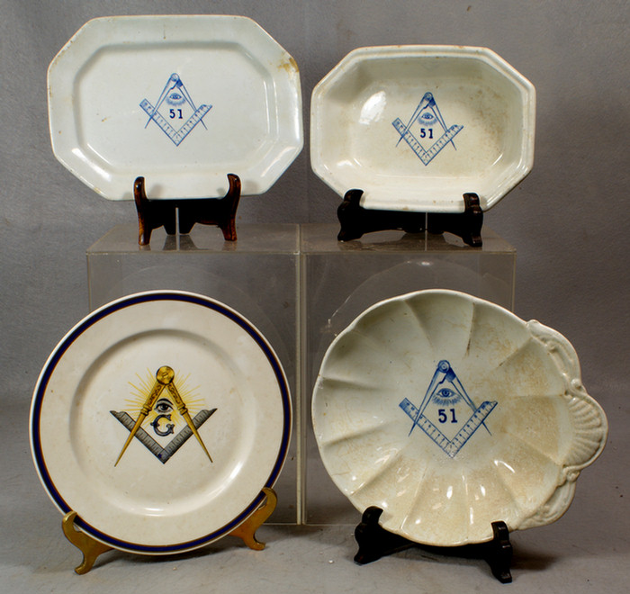 3 pieces of Masons Ironstone china